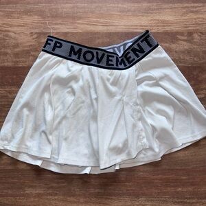 Free People Movement Skirt with Black Lettered Waistband